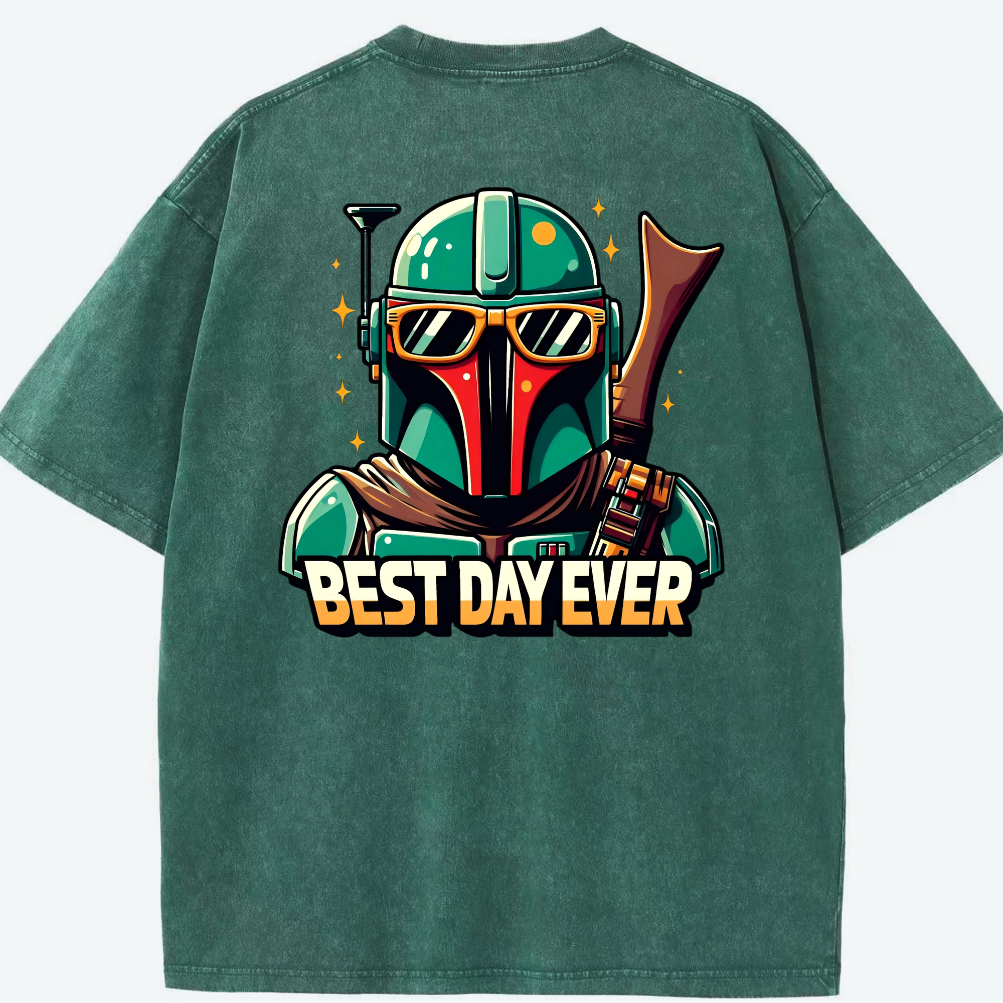 （画像用） スター・ウォーズ Star Wars 綿100% ヴィンテージ風 半袖Tシャツ（背面プリント）